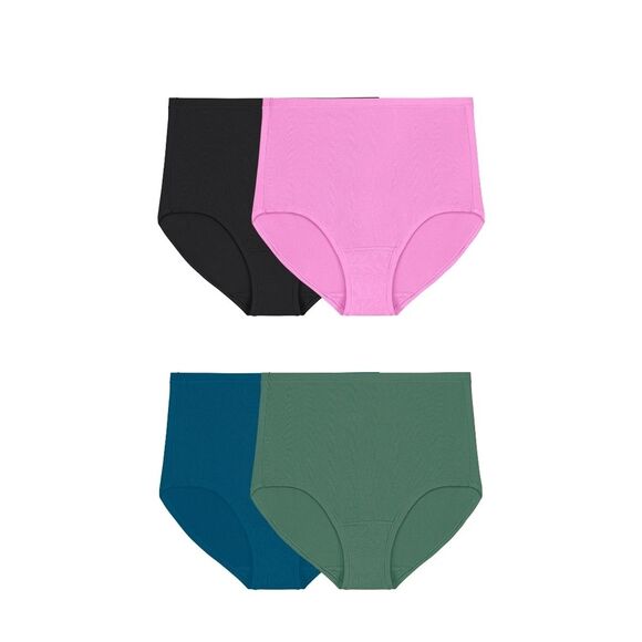 Fruit of the Loom Intimates Blue and Pink Panties Size 9/2XL Pants Size 16-18 - Picture 9 of 11